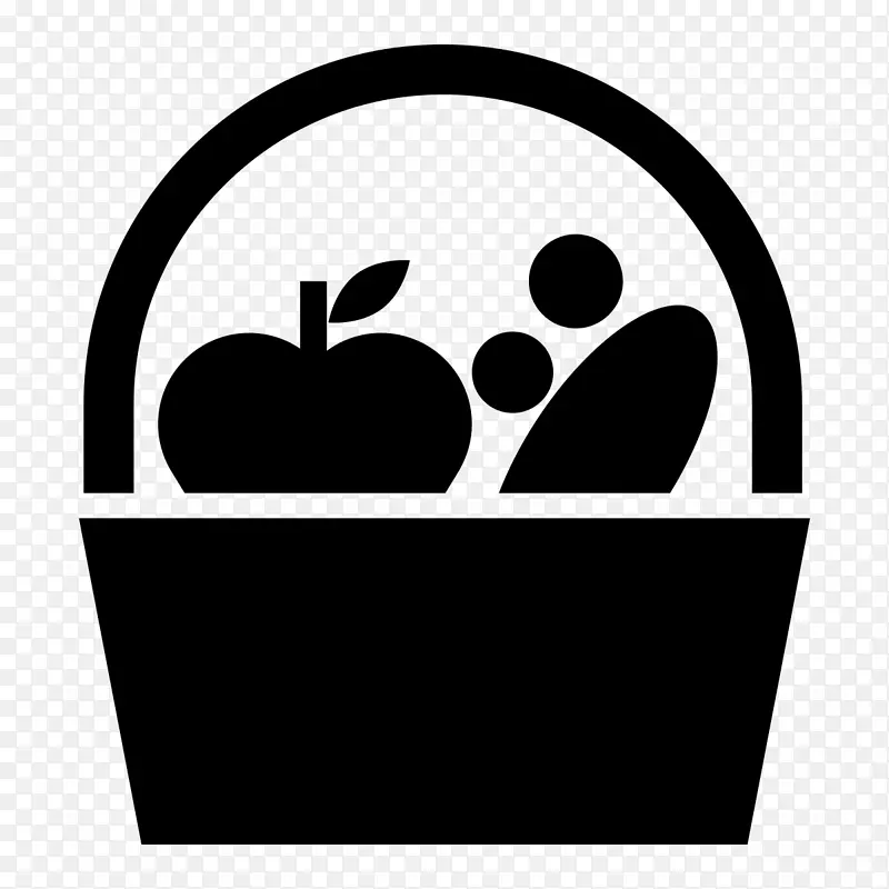 食品礼品篮电脑图标水果篮