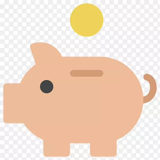国内猪电脑图标猪银行剪贴画-猪储蓄罐