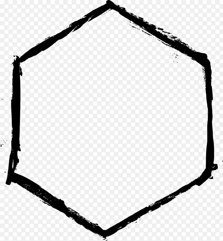 六角形剪贴画.六边形