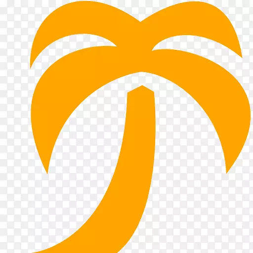 槟榔科计算机图标树椰子槟榔棕榈橙树
