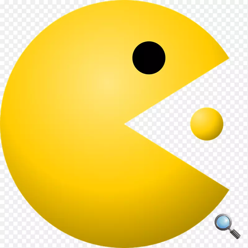 微笑表情圈球面-Pacman