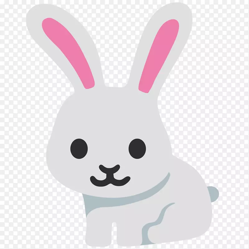 复活节兔子家兔表情夹艺术-兔子