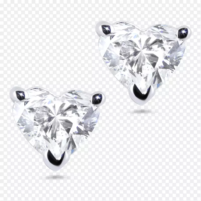 耳环钻石珠宝宝石克拉钻石