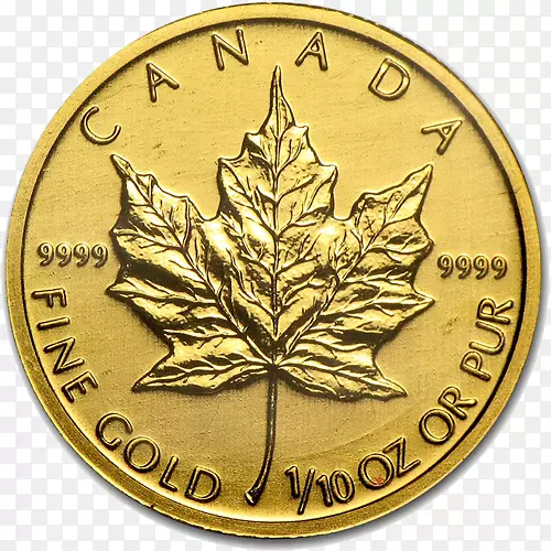 加拿大金枫叶金币金银金箔