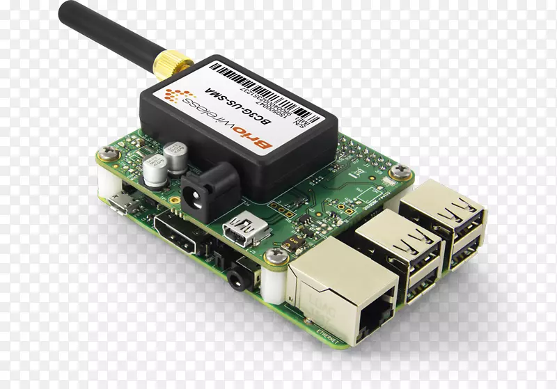 电子产品raspberry pi移动宽带调制解调器手机4G-pi