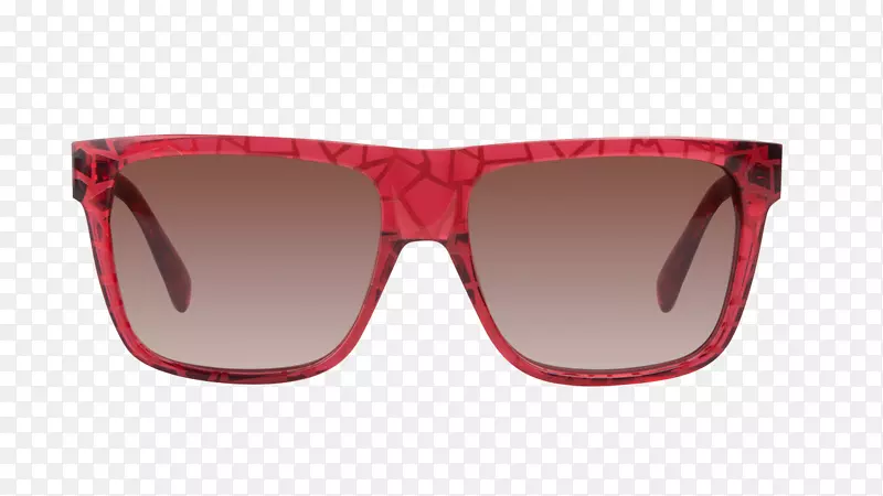 眼镜，太阳镜，护目镜，红色-古奇标志