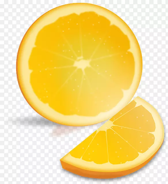 橙汁，橘子，柠檬，橙片-柑橘