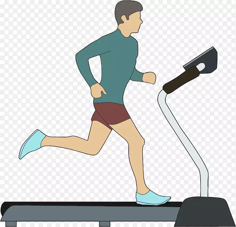 体育锻炼设备跑步机有氧运动身体健身运动