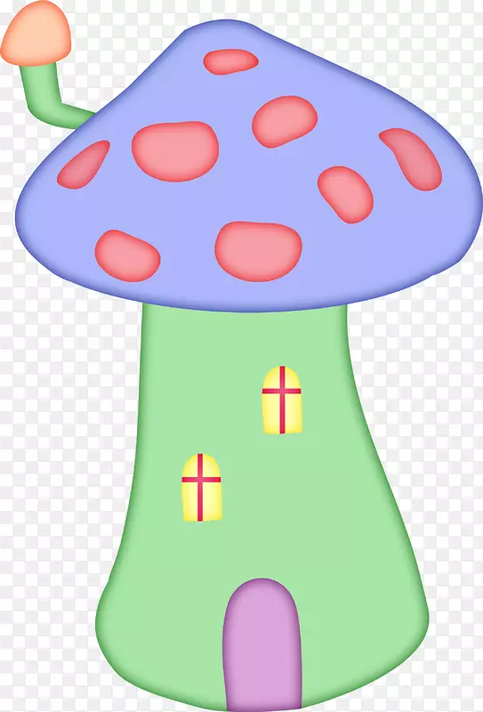 蘑菇图剪贴画-蘑菇
