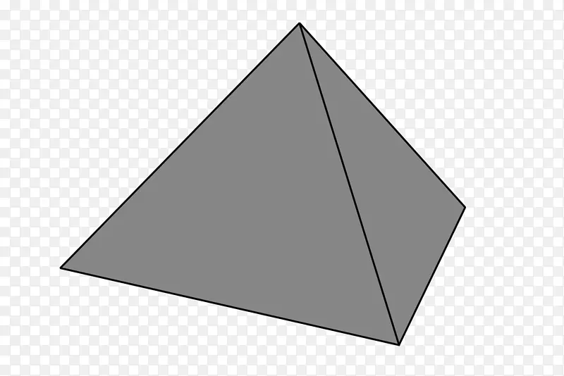 三角形矩形金字塔