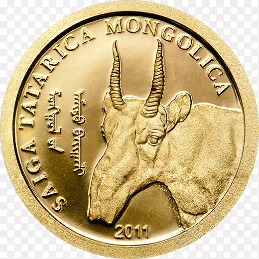 蒙古羚羊罗马帝国铸币金币