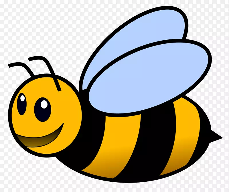 蜜蜂卡通剪辑艺术-蜜蜂