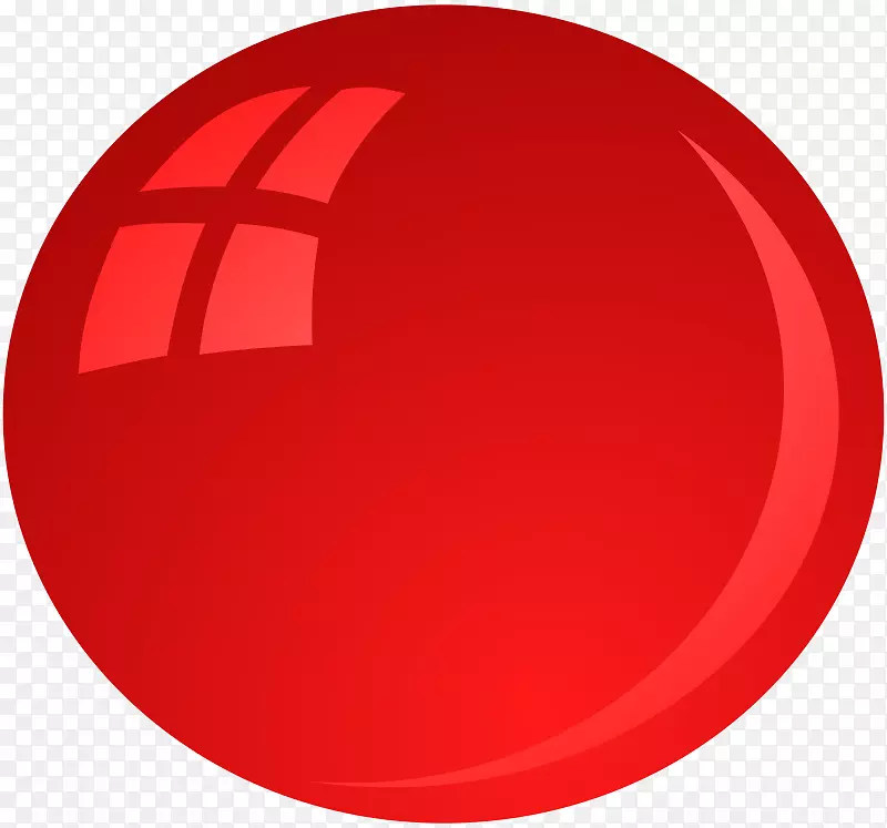 红色泡泡电脑图标剪贴画.红色形状