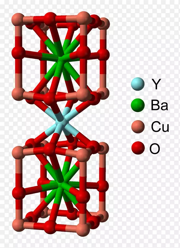 钇钡氧化铜晶体结构高温超导钙钛矿-本10