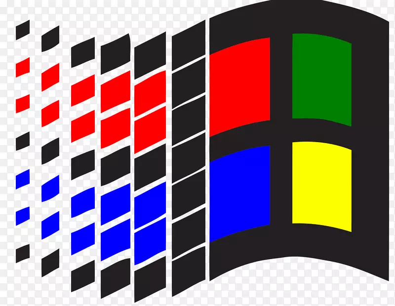 Windows 3.1x徽标窗口8 Windows 1.0-Windows