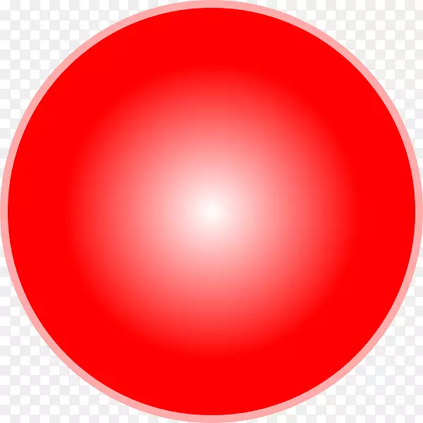 红球圆洋红-红色形状