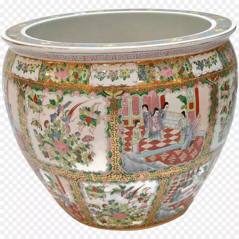瓷质陶瓷陶器-鱼缸