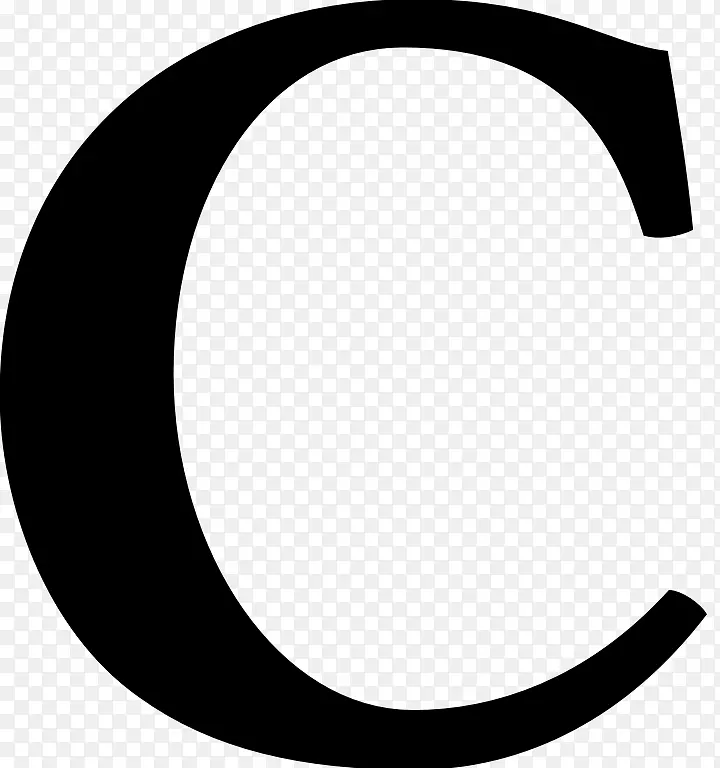 字母linux免费字体.字母c