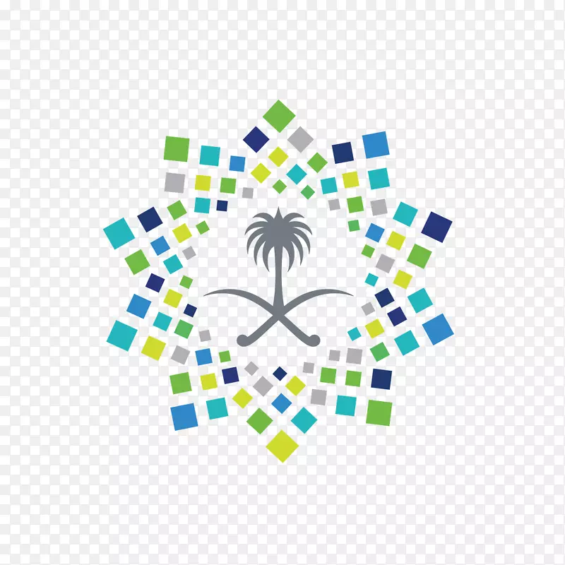 沙特愿景2030沙特阿拉伯徽标商业组织-VISION