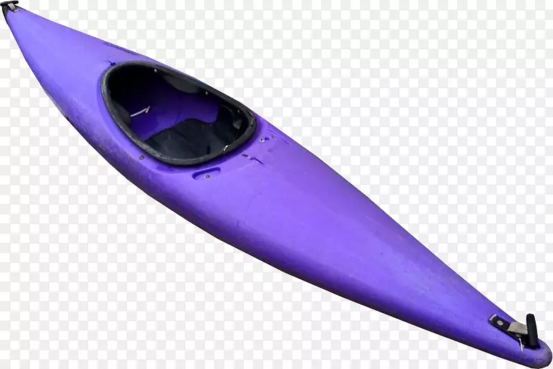 皮艇独木舟桌面壁纸.紫色背景