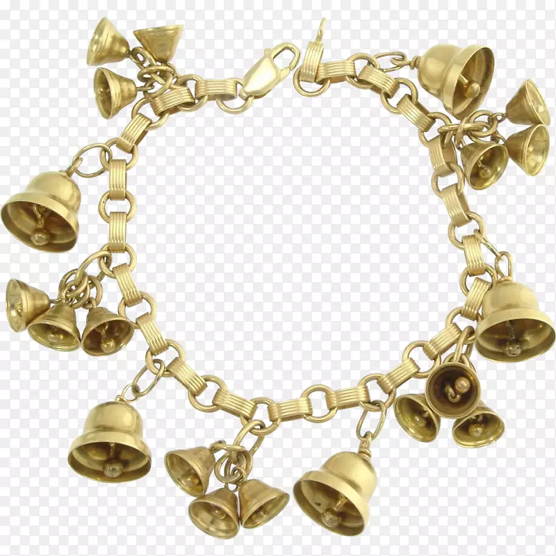 珠宝魅力手镯金项链-古董金
