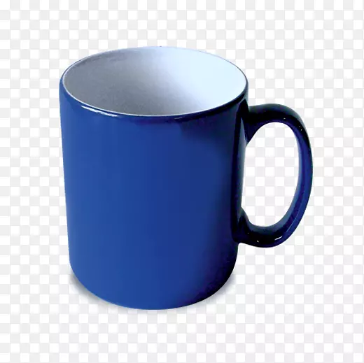 咖啡杯蓝色陶瓷纸杯