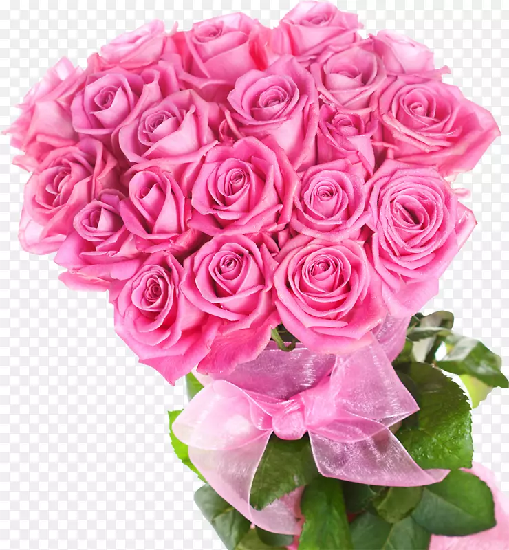 花束玫瑰粉红色摄影-玫瑰水