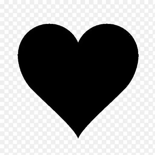 心电脑图标剪辑艺术-爱情符号