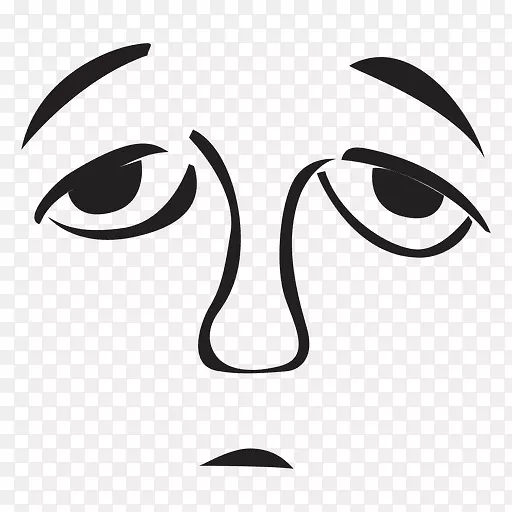 特斯拉模型3特斯拉马达悲伤脸-悲伤表情