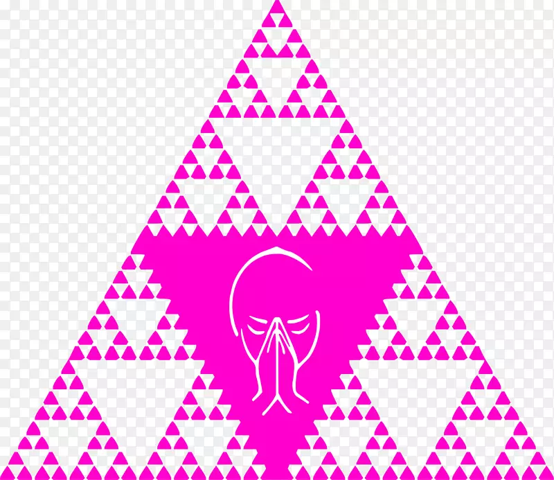分形数学Sierpinski三角形l-系统Hilbert曲线-三角形