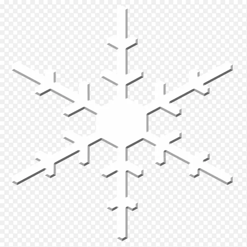 雪花电脑图标冬季雪花