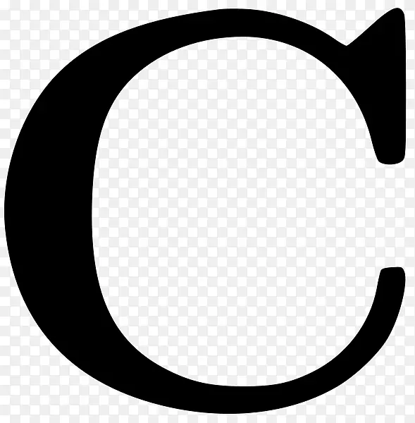 剪贴画-字母c