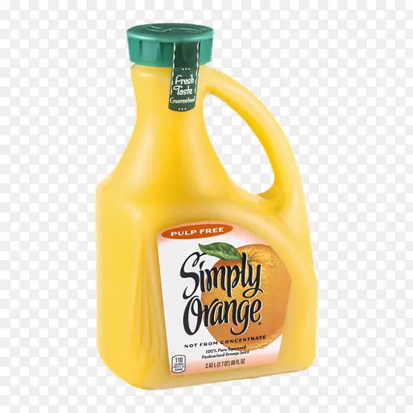 简单橙汁公司苹果汁蔓越莓汁橙汁