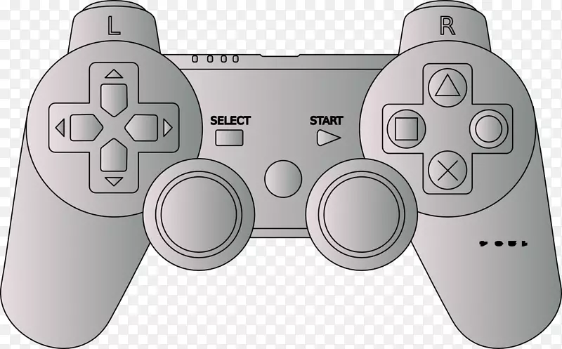 游戏杆PlayStation 3 PlayStation 2游戏控制器剪贴画-操纵杆