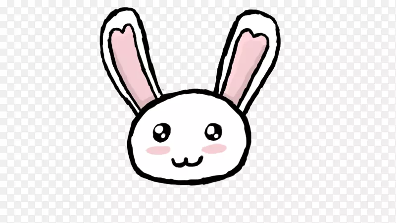 白兔复活节兔子画家养兔子
