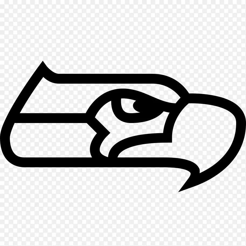 西雅图海鹰NFL美式足球电脑图标剪贴画-西雅图海鹰