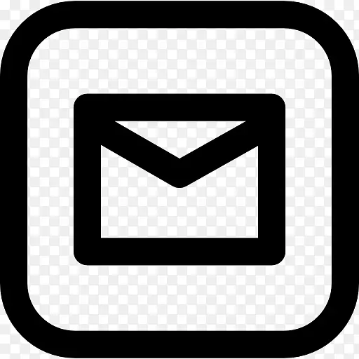 玫瑰和皇冠酒店电脑图标按钮免费-发送电子邮件按钮