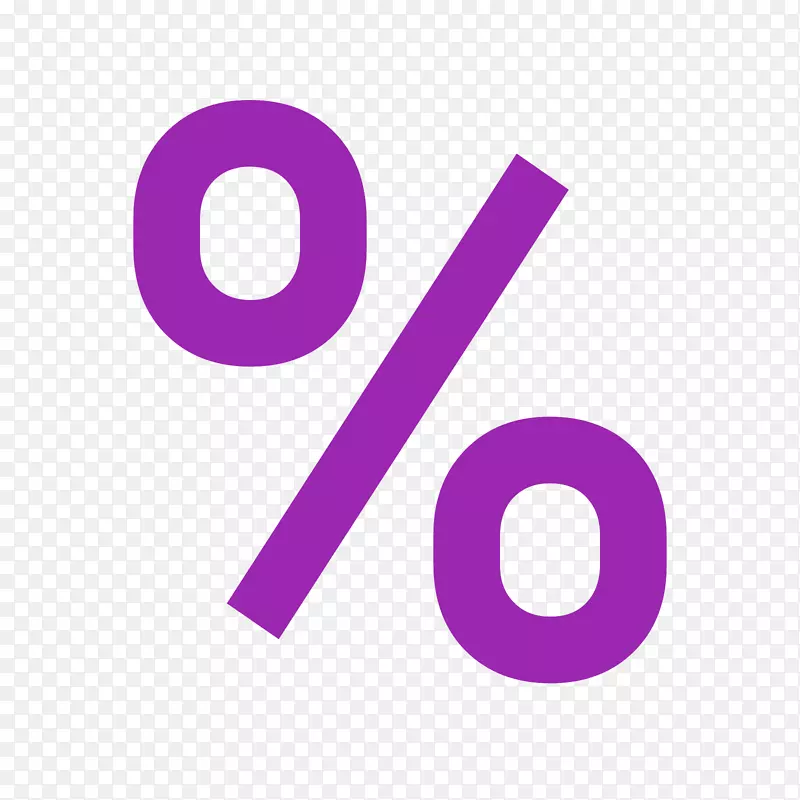 符号百分比计算机图标百分比符号加-减号百分比