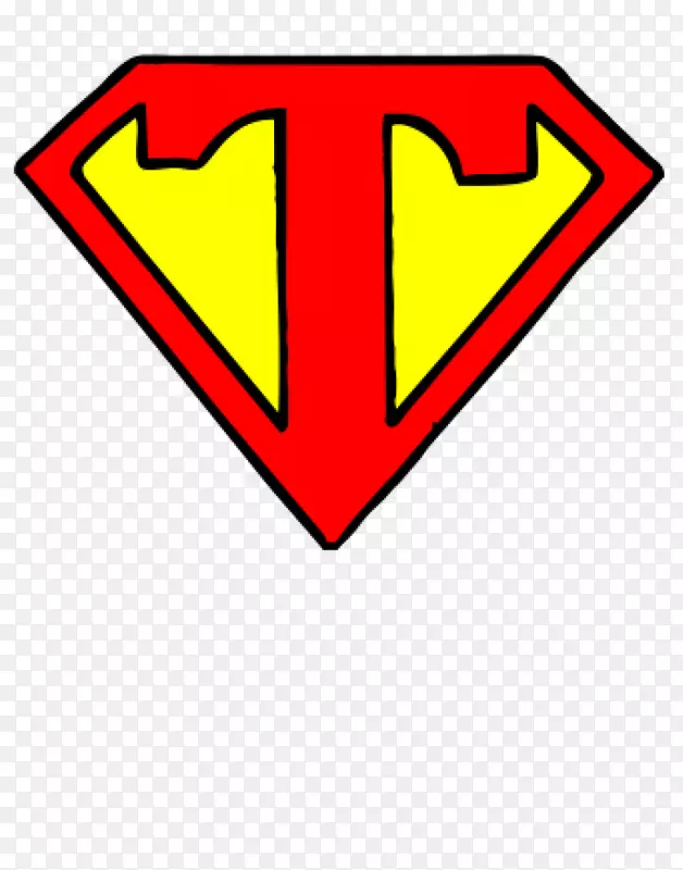 超人标志t恤钢(约翰亨利熨斗)超级英雄-t