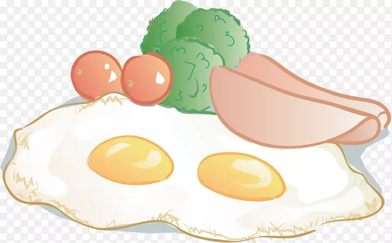 食物鸡蛋沙拉夹艺术-早餐