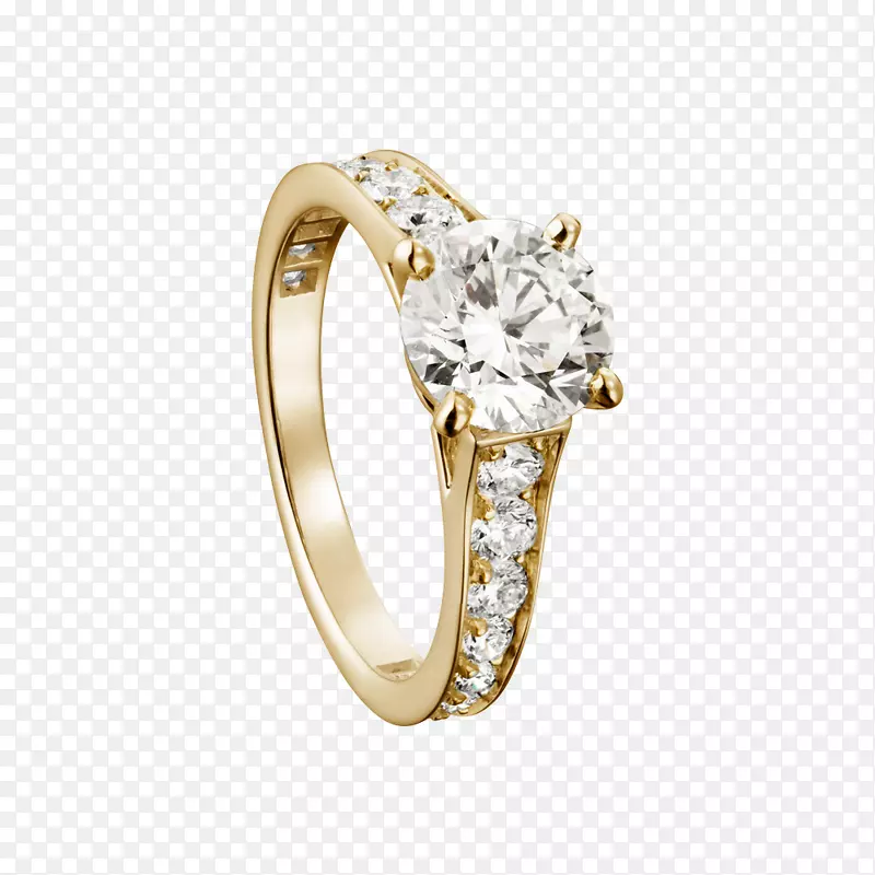 订婚戒指钻石辉煌卡地亚订婚戒指