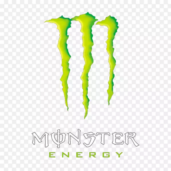 怪兽能量饮料标识红牛摇滚明星-能量