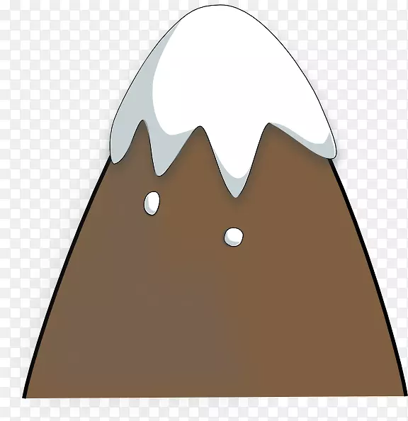 山岳电脑图标剪贴画-山丘