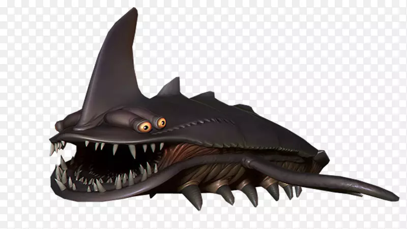 海底沙鲨画巨怪-沙怪物