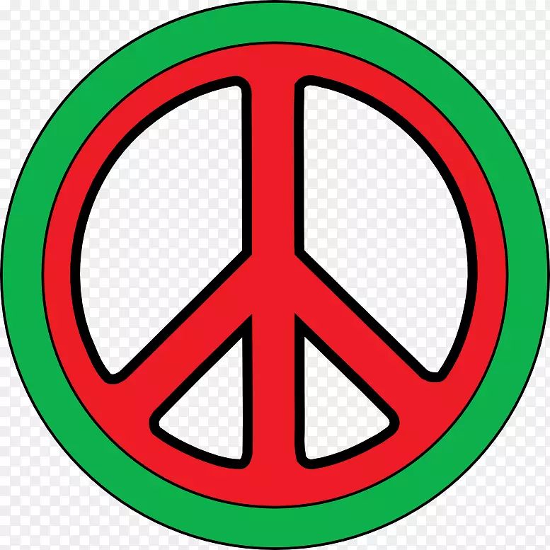 和平符号剪辑艺术-和平标志