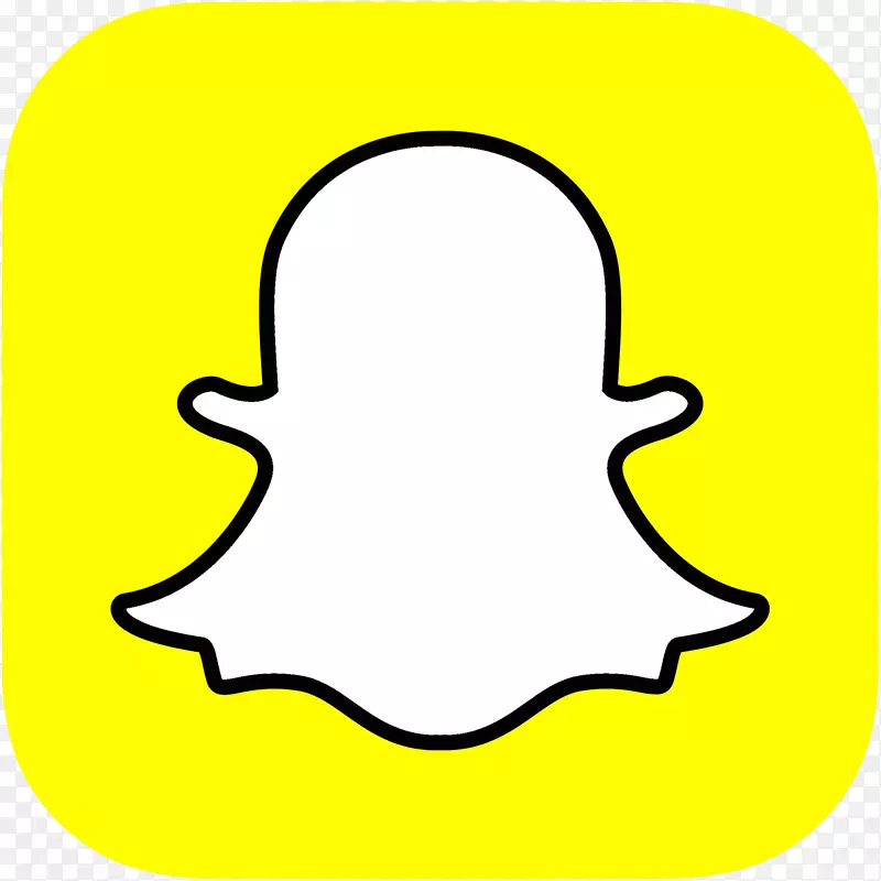 Snapchat社交媒体标识-Snapchat