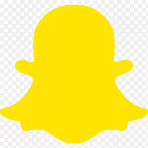 社交媒体电脑图标标识Snapchat-Snapchat