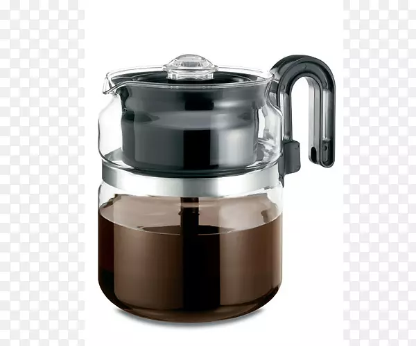 莫卡壶咖啡渗滤器浓咖啡拿铁咖啡