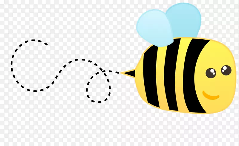 蜜蜂大黄蜂剪贴画-蜂巢