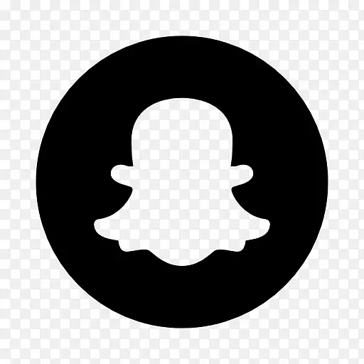 社交媒体电脑图标Snapchat徽标-Snapchat